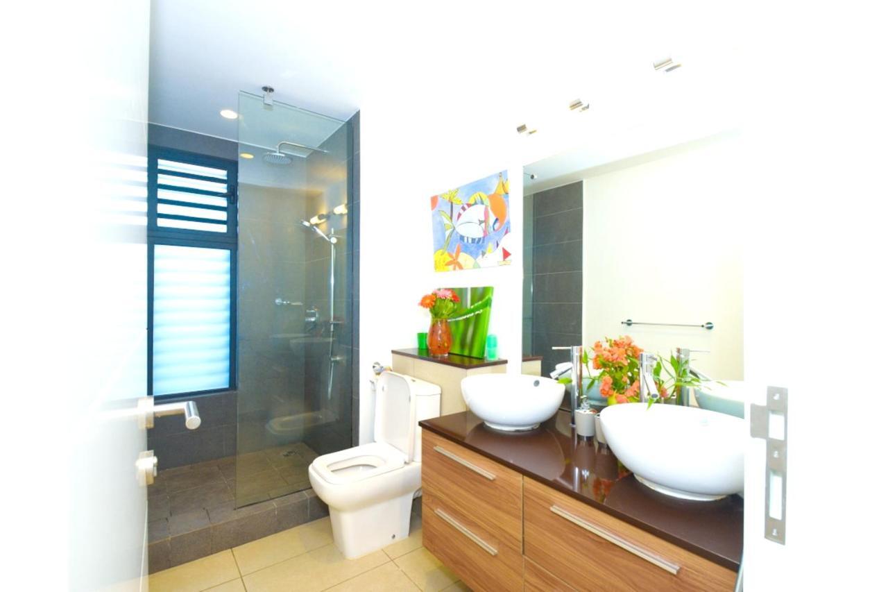 Apartment With 3 Bedrooms In Roches Noires, With Wonderful Sea View, Shared Pool, Terrace Riviere du Rempart ภายนอก รูปภาพ